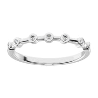Thumbnail for 14K White Gold 1/10 Ct.Tw. Diamond Stack Bands