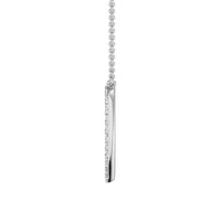 Thumbnail for 10K White Gold 1/4 Ct.Tw. Diamond Heart Necklace