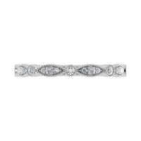 Thumbnail for Diamond 1/6 Ct.Tw. Stack Band in 10K White Gold