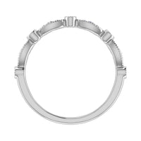 Thumbnail for Diamond 1/6 Ct.Tw. Stack Band in 10K White Gold