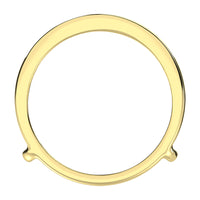 Thumbnail for 14K Yellow Gold 1/2 Ct.Tw. Diamond Round and Baguette Guard Ring