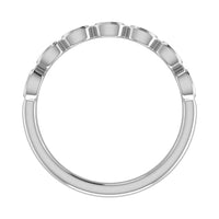 Thumbnail for Diamond 1/6 Ct.Tw. Stack Band in 10K White Gold