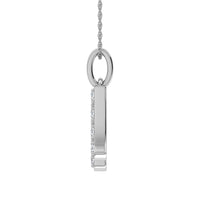 Thumbnail for Diamond 1/8 Ct.Tw. Letter A Pendant in 10K White Gold