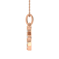 Thumbnail for Diamond 1/8 Ct.Tw. Letter B Pendant in 10K Rose Gold