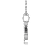 Thumbnail for Diamond 1/8 Ct.Tw. Letter C Pendant in 10K White Gold