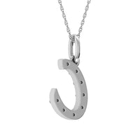 Thumbnail for Diamond 1/8 Ct.Tw. Letter C Pendant in 10K White Gold