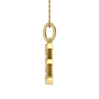 Thumbnail for Diamond 1/8 Ct.Tw. Letter E Pendant in 10K Yellow Gold