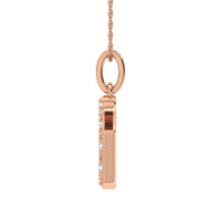 Thumbnail for Diamond 1/8 Ct.Tw. Letter G Pendant in 10K Rose Gold