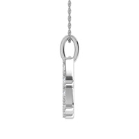Thumbnail for Diamond 1/8 Ct.Tw. Letter H Pendant in 10K White Gold
