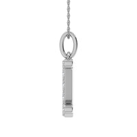 Thumbnail for Diamond 1/8 Ct.Tw. Letter I Pendant in 10K White Gold