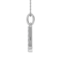Thumbnail for Diamond 1/8 Ct.Tw. Letter L Pendant in 10K White Gold