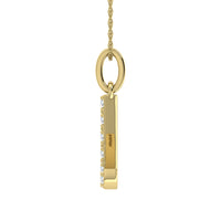 Thumbnail for Diamond 1/8 Ct.Tw. Letter L Pendant in 10K Yellow Gold