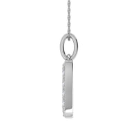 Thumbnail for Diamond 1/8 Ct.Tw. Letter N Pendant in 10K White Gold