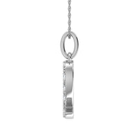 Thumbnail for Diamond 1/8 Ct.Tw. Letter Q Pendant in 10K White Gold
