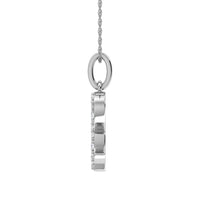 Thumbnail for Diamond 1/8 Ct.Tw. Letter R Pendant in 10K White Gold