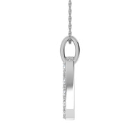 Thumbnail for Diamond 1/8 Ct.Tw. Letter W Pendant in 10K White Gold