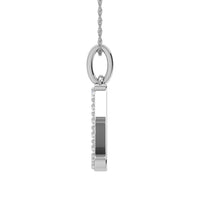Thumbnail for Diamond 1/8 Ct.Tw. Letter Z Pendant in 10K White Gold