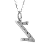 Thumbnail for Diamond 1/8 Ct.Tw. Letter Z Pendant in 10K White Gold
