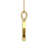 Thumbnail for Diamond 1/8 Ct.Tw. Letter Z Pendant in 10K Yellow Gold
