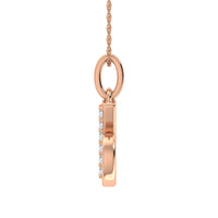 Thumbnail for Diamond 1/20 Ct.Tw. Letter B Pendant in 10K Rose Gold