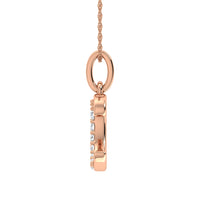 Thumbnail for Diamond 1/20 Ct.Tw. Letter C Pendant in 10K Rose Gold
