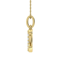 Thumbnail for Diamond 1/20 Ct.Tw. Letter C Pendant in 10K Yellow Gold