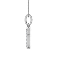 Thumbnail for Diamond 1/20 Ct.Tw. Letter F Pendant in 10K White Gold