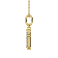 Thumbnail for Diamond 1/20 Ct.Tw. Letter F Pendant in 10K Yellow Gold