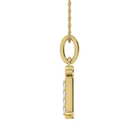 Thumbnail for Diamond 1/20 Ct.Tw. Letter I Pendant in 10K Yellow Gold