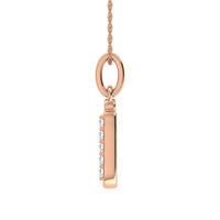 Thumbnail for Diamond 1/20 Ct.Tw. Letter J Pendant in 10K Rose Gold