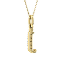 Thumbnail for Diamond 1/20 Ct.Tw. Letter J Pendant in 10K Yellow Gold