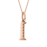 Thumbnail for Diamond 1/20 Ct.Tw. Letter L Pendant in 10K Rose Gold