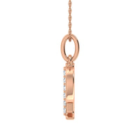 Thumbnail for Diamond 1/20 Ct.Tw. Letter P Pendant in 10K Rose Gold