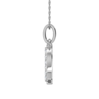 Thumbnail for Diamond 1/20 Ct.Tw. Letter P Pendant in 10K White Gold