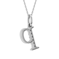 Thumbnail for Diamond 1/20 Ct.Tw. Letter P Pendant in 10K White Gold