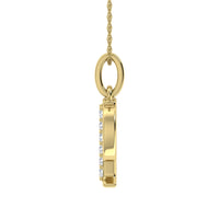 Thumbnail for Diamond 1/20 Ct.Tw. Letter P Pendant in 10K Yellow Gold