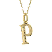 Thumbnail for Diamond 1/20 Ct.Tw. Letter Q Pendant in 10K Yellow Gold