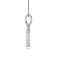 Thumbnail for Diamond 1/20 Ct.Tw. Letter T Pendant in 10K White Gold