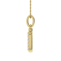Thumbnail for Diamond 1/20 Ct.Tw. Letter T Pendant in 10K Yellow Gold