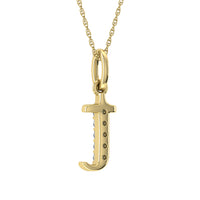 Thumbnail for Diamond 1/20 Ct.Tw. Letter T Pendant in 10K Yellow Gold