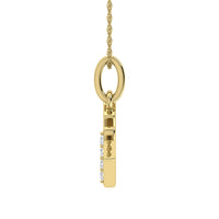 Thumbnail for Diamond 1/20 Ct.Tw. Letter W Pendant in 10K Yellow Gold