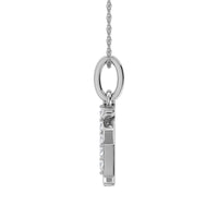 Thumbnail for Diamond 1/20 Ct.Tw. Letter X Pendant in 10K White Gold