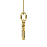 Thumbnail for Diamond 1/20 Ct.Tw. Letter X Pendant in 10K Yellow Gold
