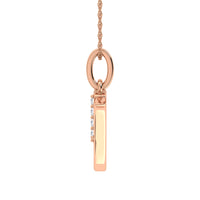 Thumbnail for Diamond 1/20 Ct.Tw. Letter Y Pendant in 10K Rose Gold