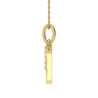Thumbnail for Diamond 1/20 Ct.Tw. Letter Y Pendant in 10K Yellow Gold