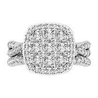 Thumbnail for Diamond 2 Ct.Tw. Bridal Ring in 14K White Gold