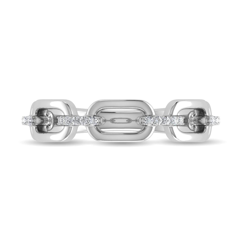 Diamond 1/20 Ct.Tw. Fashion Ring in 10K White Gold