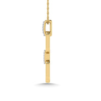 Thumbnail for Diamond 1/50 Ct.Tw. Fashion Pendant in 10K Yellow Gold