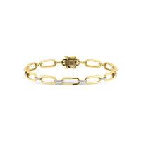 Thumbnail for Diamond 1/4 Ct.Tw. Fashion Bracelet in 10K Yellow Gold
