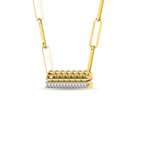 Thumbnail for Diamond 1/5 Ct.Tw. Fashion Pendant in 10K Yellow Gold